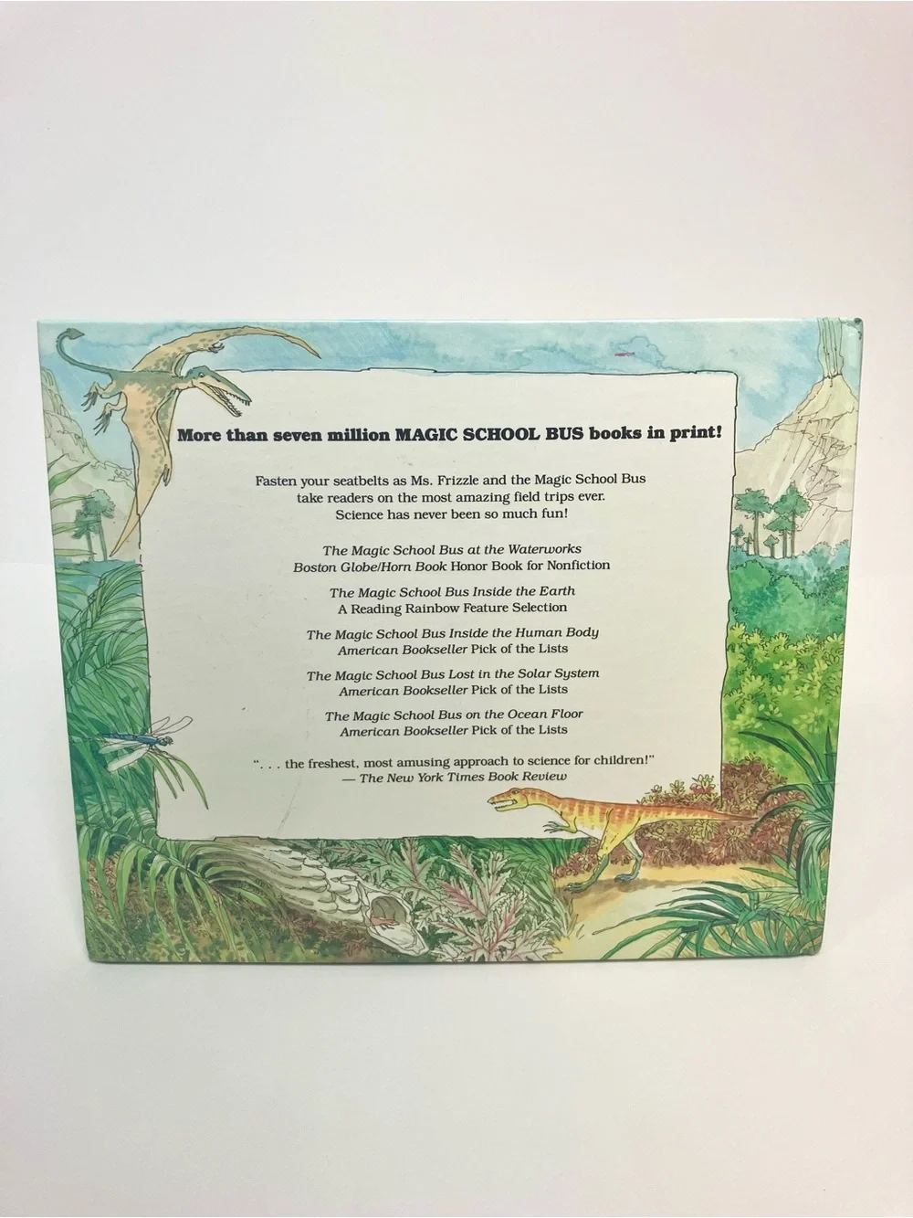 Vintage Magic School Bus Book 1st Edition 1st Printing 1994 Time Dinosaurs - Picture 3 of 13
